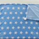 Details: Babydecke Hellblau